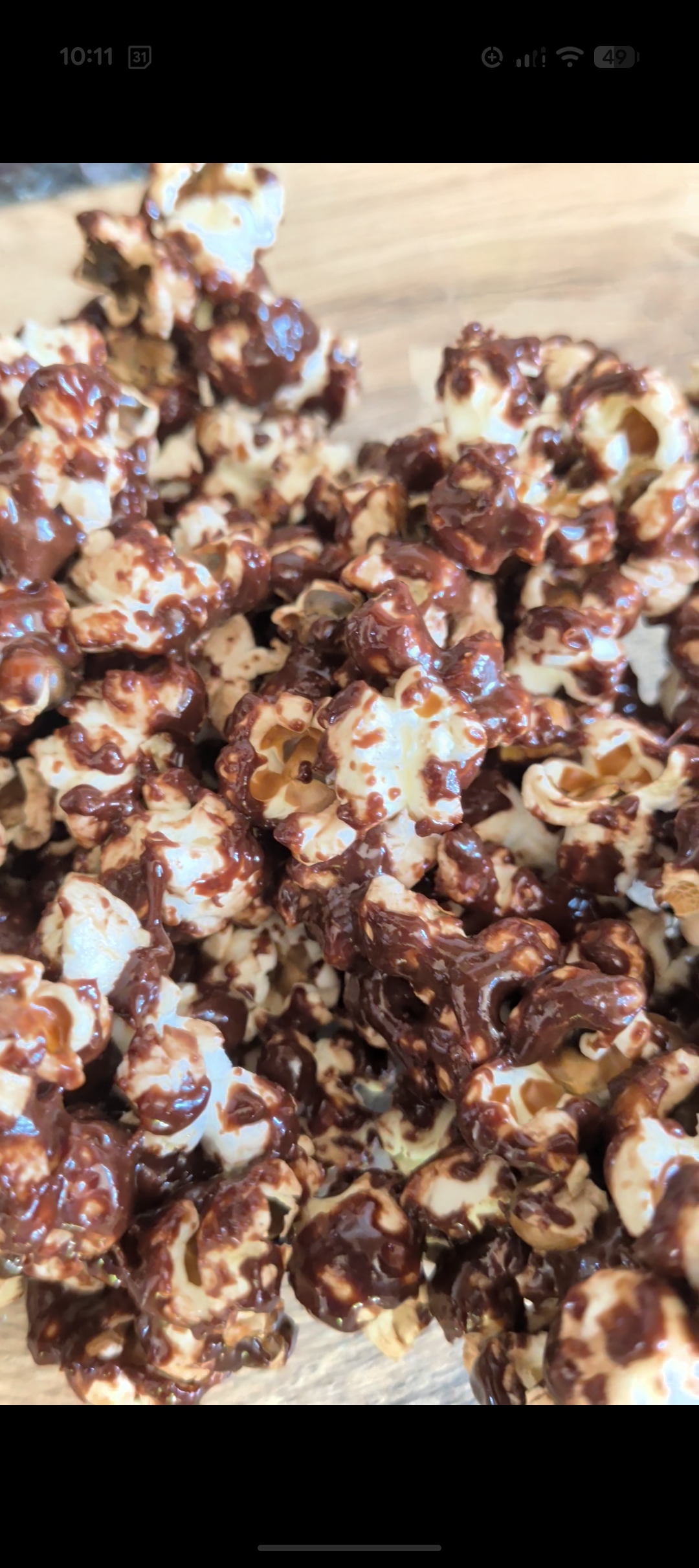 Chocolate Popcorn